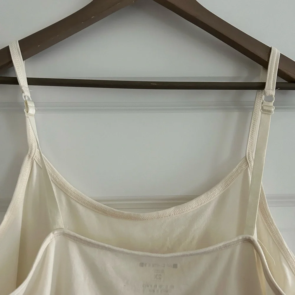 Architect Cream Cami Tank Top Size 2X